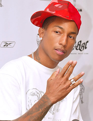Pharrell calls on Weezy for an'OK' track Neither impress greatly on this